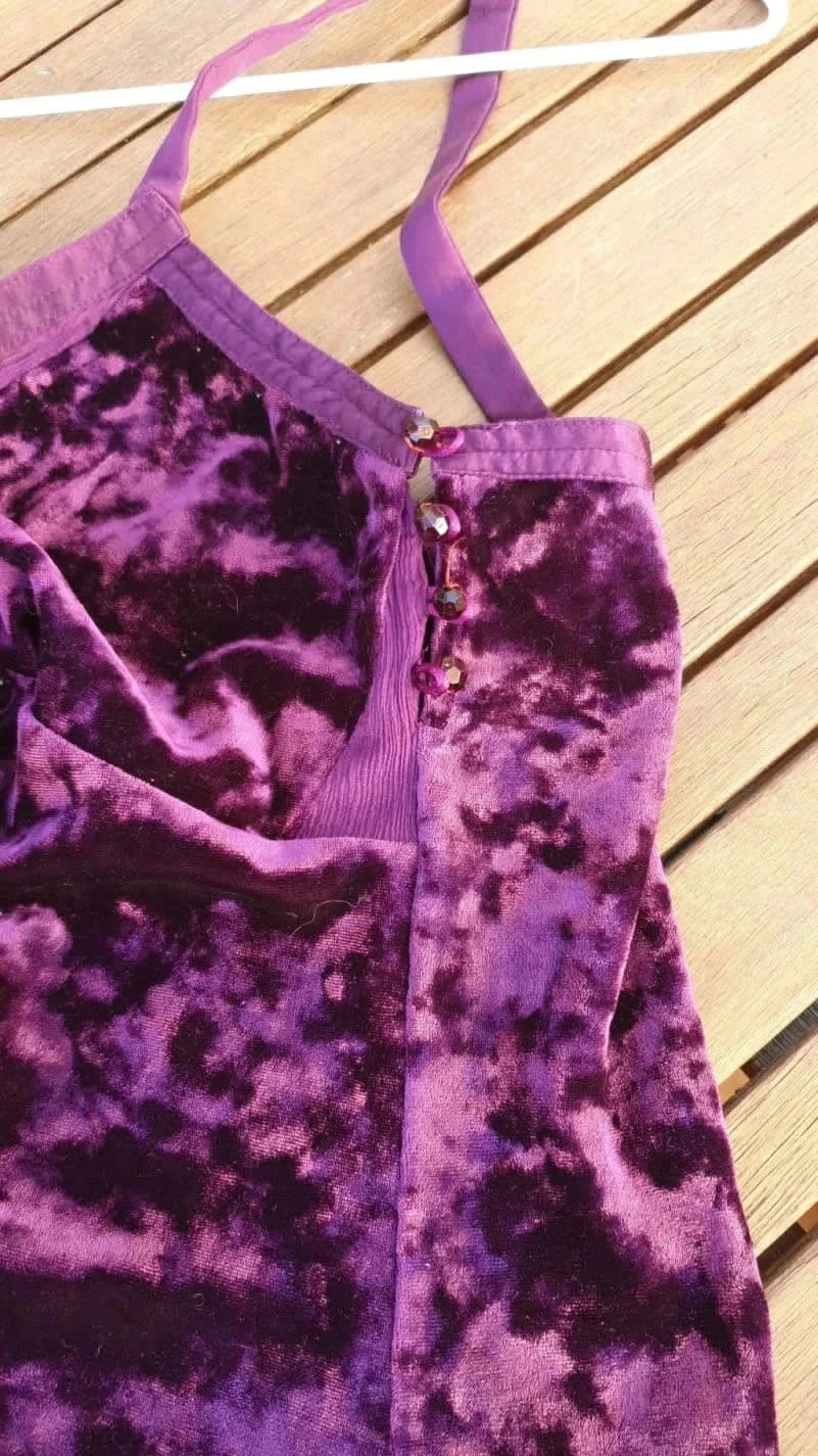 Top velours mango – photo 3